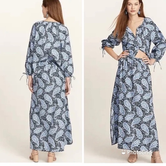 J.Crew Collection pull on skirt in Ratti pacific Paisley NWOT - Picture 11 of 11